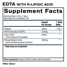 Load image into Gallery viewer, EDTA with R-Lipoic Acid