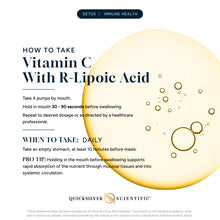 Load image into Gallery viewer, Vitamin C with R-Lipoic Acid