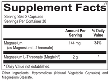 Load image into Gallery viewer, Magnesium L-Threonate