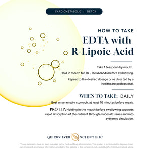 EDTA with R-Lipoic Acid