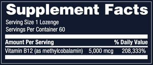 Methyl B-12 High Potency Lozenge