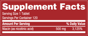 Niacin SR 500mg