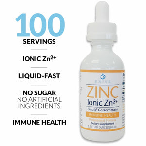 Eniva Zinc Ionic Zn2+ Liquid (1.7 oz)