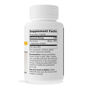 Zinc Chelate Capsules (100 count)