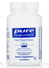 Load image into Gallery viewer, Pure Encapsulations Hair/Skin/Nails Ultra  (60 Capsules)
